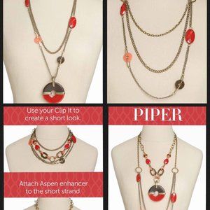 Piper multi-wear necklace